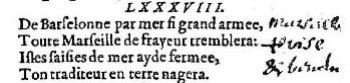 Nostradamus - Benoist Rigaud 1568