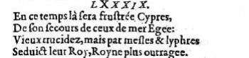 Nostradamus - Benoist Rigaud 1568