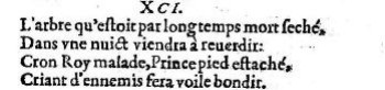 Nostradamus - Benoist Rigaud 1568