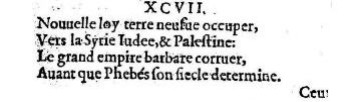 Nostradamus - Benoist Rigaud 1568