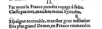 Nostradamus - Benoist Rigaud 1568