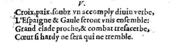 Nostradamus - Benoist Rigaud 1568