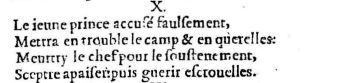 Nostradamus - Benoist Rigaud 1568