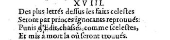 Nostradamus - Benoist Rigaud 1568