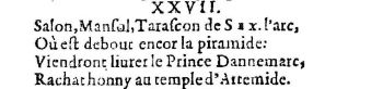 Nostradamus - Benoist Rigaud 1568