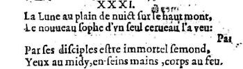 Nostradamus - Benoist Rigaud 1568