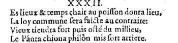 Nostradamus - Benoist Rigaud 1568