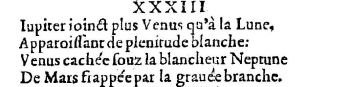 Nostradamus - Benoist Rigaud 1568