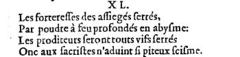 Nostradamus - Benoist Rigaud 1568