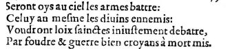 Nostradamus - Benoist Rigaud 1568