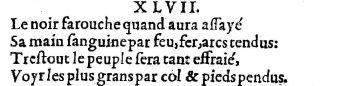 Nostradamus - Benoist Rigaud 1568