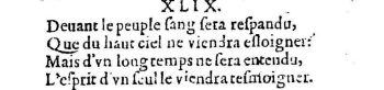 Nostradamus - Benoist Rigaud 1568