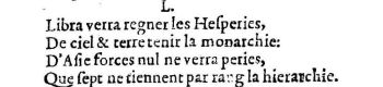 Nostradamus - Benoist Rigaud 1568