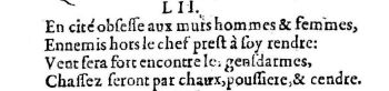 Nostradamus - Benoist Rigaud 1568