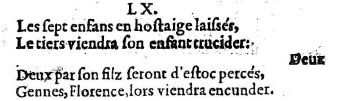 Nostradamus - Benoist Rigaud 1568