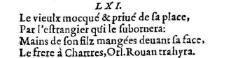 Nostradamus - Benoist Rigaud 1568