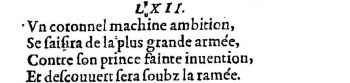 Nostradamus - Benoist Rigaud 1568