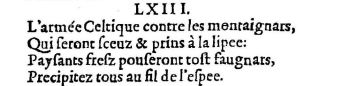 Nostradamus - Benoist Rigaud 1568