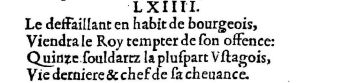 Nostradamus - Benoist Rigaud 1568