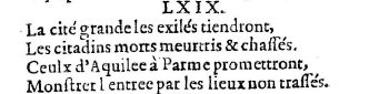 Nostradamus - Benoist Rigaud 1568