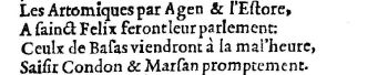 Nostradamus - Benoist Rigaud 1568