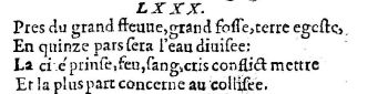 Nostradamus - Benoist Rigaud 1568