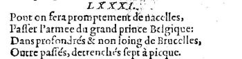 Nostradamus - Benoist Rigaud 1568