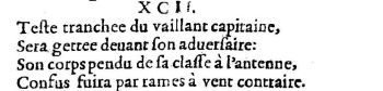 Nostradamus - Benoist Rigaud 1568