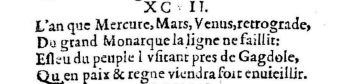 Nostradamus - Benoist Rigaud 1568