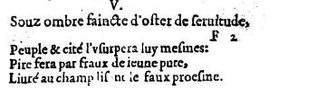 Nostradamus - Benoist Rigaud 1568