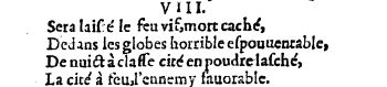 Nostradamus - Benoist Rigaud 1568