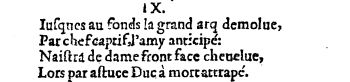 Nostradamus - Benoist Rigaud 1568