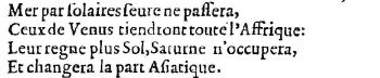 Nostradamus - Benoist Rigaud 1568