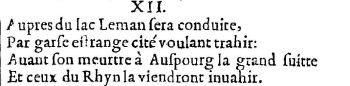 Nostradamus - Benoist Rigaud 1568