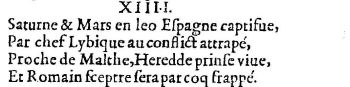 Nostradamus - Benoist Rigaud 1568