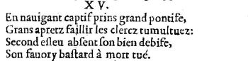 Nostradamus - Benoist Rigaud 1568