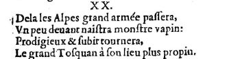 Nostradamus - Benoist Rigaud 1568