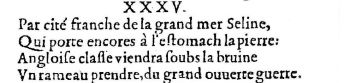 Nostradamus - Benoist Rigaud 1568