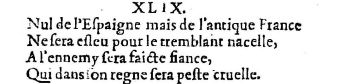 Nostradamus - Benoist Rigaud 1568