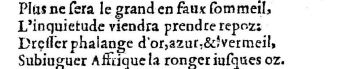 Nostradamus - Benoist Rigaud 1568