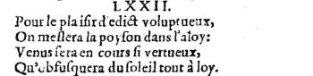 Nostradamus - Benoist Rigaud 1568