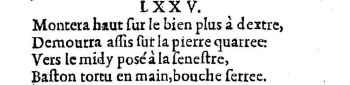 Nostradamus - Benoist Rigaud 1568