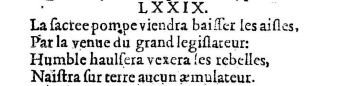 Nostradamus - Benoist Rigaud 1568