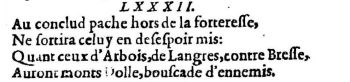 Nostradamus - Benoist Rigaud 1568