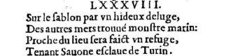 Nostradamus - Benoist Rigaud 1568