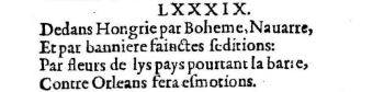 Nostradamus - Benoist Rigaud 1568