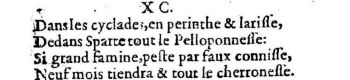 Nostradamus - Benoist Rigaud 1568