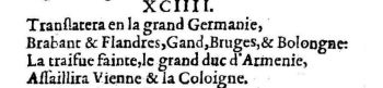 Nostradamus - Benoist Rigaud 1568