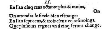 Nostradamus - Benoist Rigaud 1568