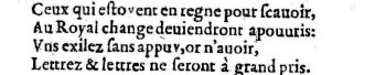 Nostradamus - Benoist Rigaud 1568